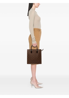 Louis Vuitton Pre-Owned 1999 Damier Ebene Venice Sac Plat tote bag - Brown