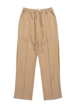 Song For The Mute Teardrop rear welt pocket track pants - Neutrals