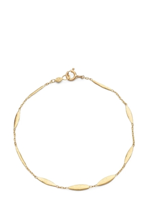 Sia Taylor 18kt yellow gold Grass Seeds bracelet