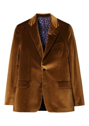 Paul Smith The Brierley velvet blazer - Brown