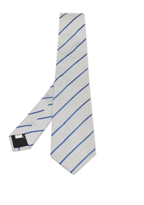 Valentino Garavani Pre-Owned striped tie - White