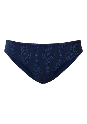 TWINSET patterned bikini bottom - Blue