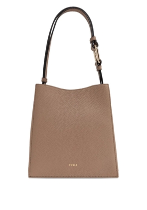Furla mini Nuvola tote bag - Brown