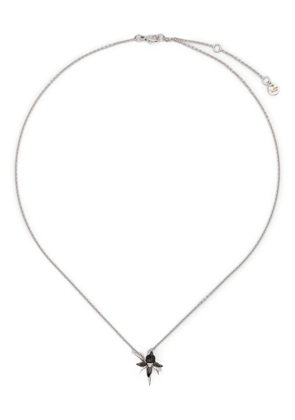 Shaun Leane diamond orchid necklace - Silver
