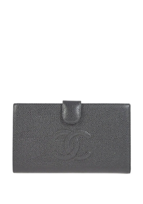 CHANEL Pre-Owned 2005 CC bi-fold wallet - Black