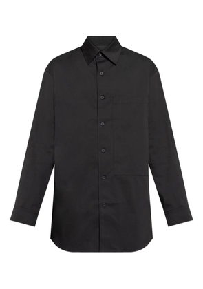 Y-3 button-fastening shirt - Black