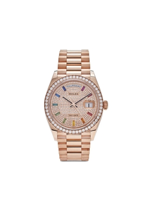 Rolex 2021 pre-owned Day-Date 36mm - Pink