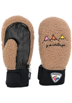 Rossignol x Jean-Charles de Castelbajac Pilot Mittens - Brown