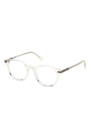Zegna round-frame glasses - Yellow
