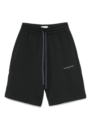 Ih Nom Uh Nit logo-print shorts - Grey