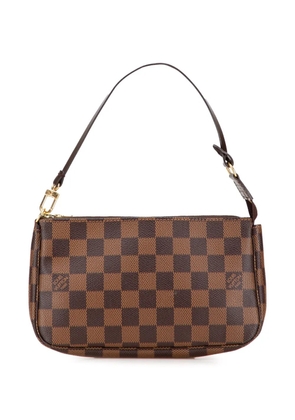 Louis Vuitton Pre-Owned 2011 Damier Ebene Pochette Accessoires shoulder bag - Brown