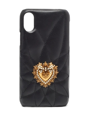 Dolce & Gabbana Pre-Owned Sacred Heart iPhone X case - Black