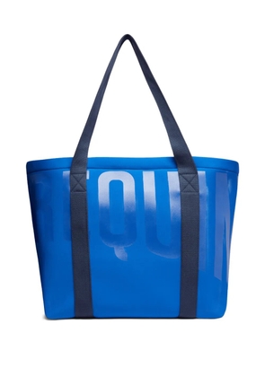 Vilebrequin large printed beach bag - Blue