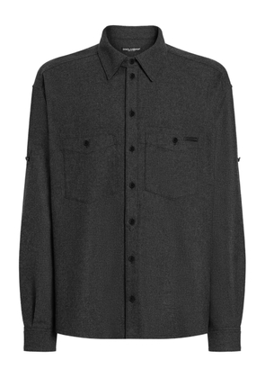 Dolce & Gabbana two-pockets shirt - Grey