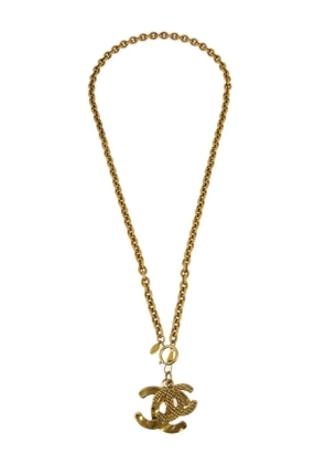 CHANEL Pre-Owned 1994 CC multi-pendant necklace - Gold