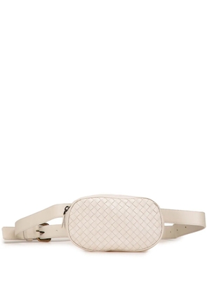Bottega Veneta Pre-Owned 2012-2025 Nappa Intrecciato belt bag - White