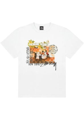 Denim Tears x Stussy Annie Lee Artist T-shirt - White