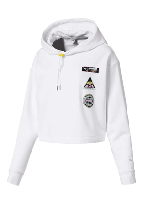 PUMA graphic hoodie - White