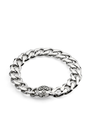 Emanuele Bicocchi logo-engraved bracelet - Silver