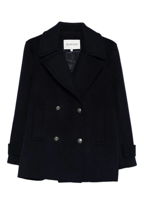 BOMPARD double-breasted notched-lapel coat - Blue
