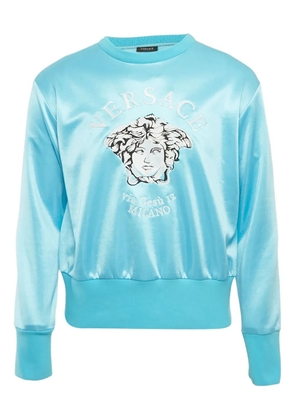 Versace Pre-Owned Medusa Head-motif sweatshirt - Blue