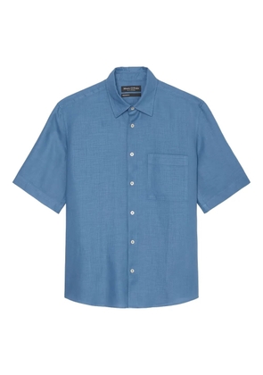 Marc O'Polo short-sleeve button-up shirt - Blue