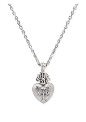 Emanuele Bicocchi Sacred Heart necklace - Silver