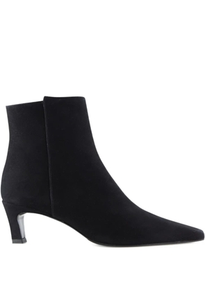 Notabene 50mm Fausta suede boots - Black
