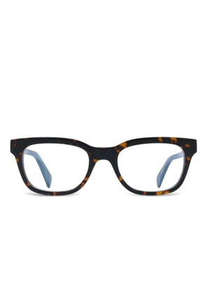Paul Smith rectangle-frame glasses - Brown