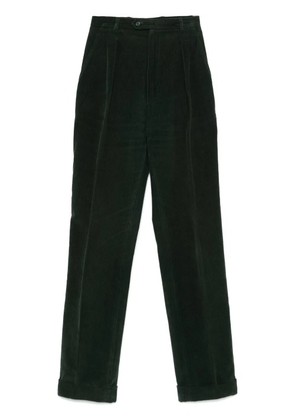 Saint Laurent Pre-Owned 1960s corduroy trousers - Green