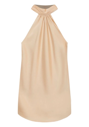 Simkhai Thea halterneck top - Neutrals
