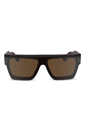 Calvin Klein square-frame sunglasses - Brown