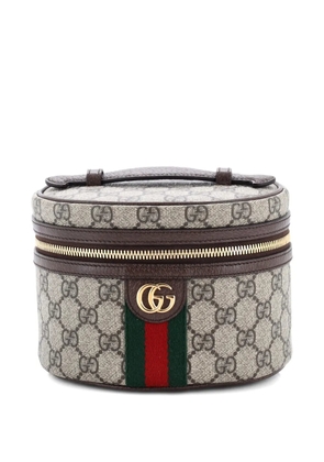 Gucci Pre-Owned Ophidia Top Handle Cosmetic Case GG Coated Canvas Mini pouch - Brown