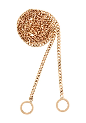Marla Aaron 14K yellow gold curb-chain necklace