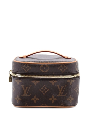 Louis Vuitton Pre-Owned Nice Vanity Case Monogram Canvas Nano pouch - Brown