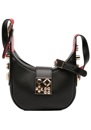 Christian Louboutin Pre-Owned 2021-2025 Mini Leather Carasky crossbody bag - Black