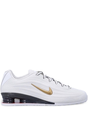 Nike logo trainers - White