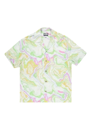Billionaire Boys Club abstract-pattern short-sleeve shirt - Green