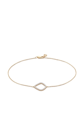 Monica Vinader 14kt yellow gold Riva Kite diamond bracelet