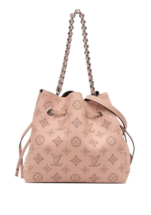 Louis Vuitton Pre-Owned 2021-2025 Monogram Mahina Bella satchel - Pink