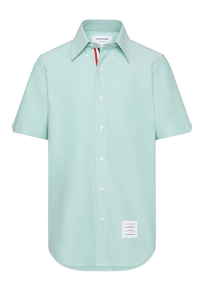 Thom Browne patch-pocket short-sleeve shirt - Green