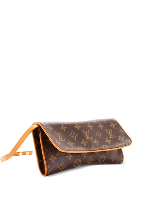 Louis Vuitton Pre-Owned Twin Handbag Monogram Canvas GM crossbody bag - Brown