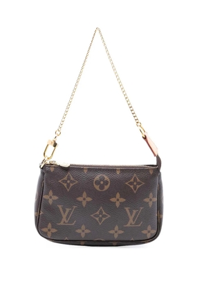 Louis Vuitton Pre-Owned 2020 Monogram Mini Pochette Accessoires handbag - Brown