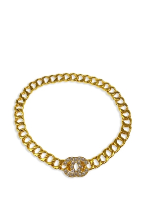 CHANEL Pre-Owned 1995 CC chain belt - Gold