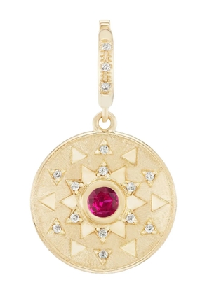 Harwell Godfrey 18kt yellow gold Sun Sign necklace