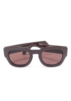 Etro Pre-Owned square-frame sunglasses - Red