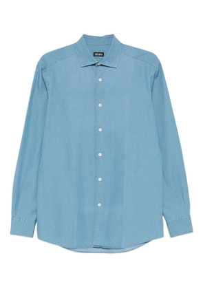 Zegna cotton shirt - Blue
