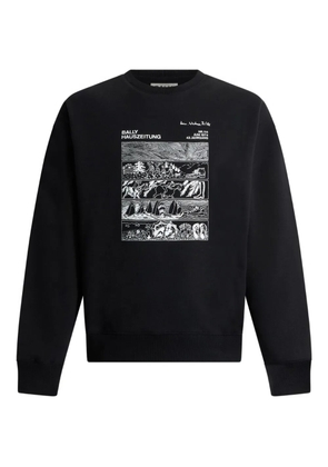 Bally embroidered graphic sweatshirt - Black