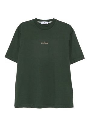 Stone Island logo-print T-shirt - Green