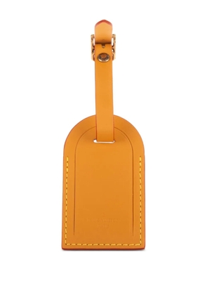 Louis Vuitton Pre-Owned leather luggage tag - Yellow